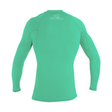 Load image into Gallery viewer, ONEILL YOUTH BASIC SKIN LONG SLEEVE RASH GUARD AQUA