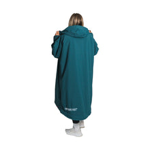Load image into Gallery viewer, TWO BARE FEET ADULT WEATHERPROOF CHANGING ROBE SEA-GREEN/RASPBERRY