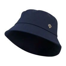 Load image into Gallery viewer, PURE GOLF DUA LINED BUCKET HAT NAVY