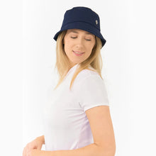 Load image into Gallery viewer, PURE GOLF DUA LINED BUCKET HAT NAVY