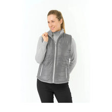 Load image into Gallery viewer, PURE GOLF HEMIPHERE FAUX FUR GILET CHARCOAL GREY