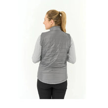 Load image into Gallery viewer, PURE GOLF HEMIPHERE FAUX FUR GILET CHARCOAL GREY