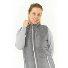 Load image into Gallery viewer, PURE GOLF HEMIPHERE FAUX FUR GILET CHARCOAL GREY