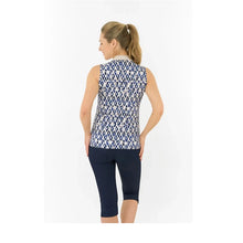 Load image into Gallery viewer, PURE GOLF ELLEN SLEEVELESS POLO SANDS OF TIME
