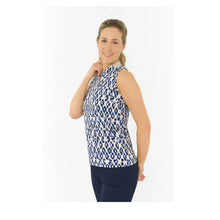 Load image into Gallery viewer, PURE GOLF ELLEN SLEEVELESS POLO SANDS OF TIME