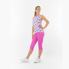 Load image into Gallery viewer, PURE GOLF ELLEN SLEEVELESS POLO SHIRT PORTRAIT OF PARADISE