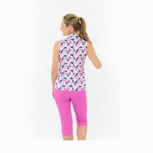 Load image into Gallery viewer, PURE GOLF ELLEN SLEEVELESS POLO SHIRT PORTRAIT OF PARADISE
