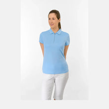 Load image into Gallery viewer, PURE GOLF THRIVE 2 SHORT SLEEVE POLO BLUE
