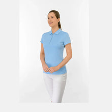 Load image into Gallery viewer, PURE GOLF THRIVE 2 SHORT SLEEVE POLO BLUE