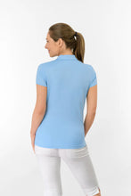Load image into Gallery viewer, PURE GOLF THRIVE 2 SHORT SLEEVE POLO BLUE
