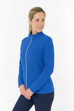 Load image into Gallery viewer, PURE GOLF PRIYA UMMERWEIGHT JACKET ROYAL BLUE