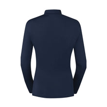 Load image into Gallery viewer, PURE GOLF WOMENS TRANQUILITY PLAIN MID LAYER NAVY