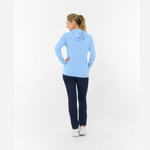 Load image into Gallery viewer, PURE GOLF PRIYA LIGHTWEIGHT SUMMER HOODIE PALE BLUE