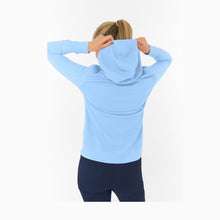 Load image into Gallery viewer, PURE GOLF PRIYA LIGHTWEIGHT SUMMER HOODIE PALE BLUE