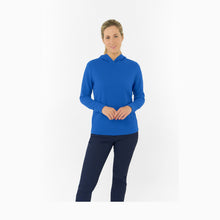 Load image into Gallery viewer, PURE GOLF PRIYA LIGHTWEIGHT SUMMER HOODIE ROYAL BLUE