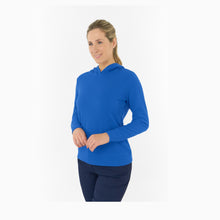 Load image into Gallery viewer, PURE GOLF PRIYA LIGHTWEIGHT SUMMER HOODIE ROYAL BLUE