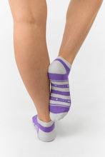Load image into Gallery viewer, PURE GOLF TRIXIE THREE PACK TRAINER SOCKS LILAC ONE SIZE
