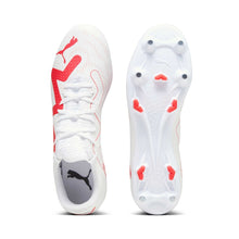 Load image into Gallery viewer, PUMA FUTURE PLAY MxSG FOOTBALL BOOT WHITE-FIRE/ORCHID