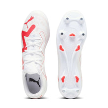 Load image into Gallery viewer, PUMA FUTURE PLAY MxSG FOOTBALL BOOT WHITE-FIRE/ORCHID