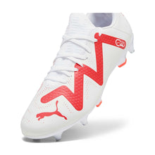 Load image into Gallery viewer, PUMA FUTURE PLAY MxSG FOOTBALL BOOT WHITE-FIRE/ORCHID