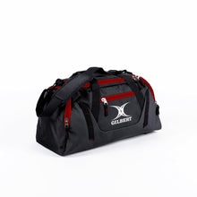 Load image into Gallery viewer, GILBERT RUGBY BAG CLUB PLAYER HOLDALL V4 BLACK/RED