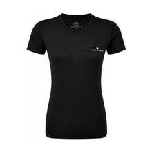 Load image into Gallery viewer, RONHILL WOMENS CORE SHORT SLEEVE TEE BLACK