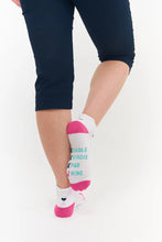 Load image into Gallery viewer, SURPRIZESHOP 3 PAIR PACK ASSORTED BOOZY THEMED LADIES GOLF SOCKS 4-7