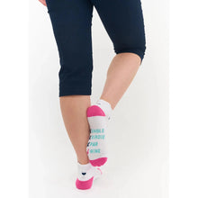 Load image into Gallery viewer, SURPRIZESHOP 3 PAIR PACK ASSORTED BOOZY THEMED LADIES GOLF SOCKS 4-7
