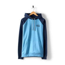 Load image into Gallery viewer, SALTROCK MENS STRIKE LOGO POP HOODIE LIGHT BLUE