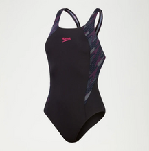 Load image into Gallery viewer, SPEEDO WOMENS HYPERBOOM MUSCLEBACK - BLACK/PINK