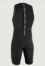 Load image into Gallery viewer, ONEILL MENS O'RIGINAL 2/1.5MM SLEEVELESS BACK ZIP SHORTY - BLACK