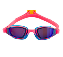 Load image into Gallery viewer, AQUASPHERE SEMIOR XCEED LIMITED EDITION SWIMMING GOGGLE - BLUE TITANIUM MIRROR