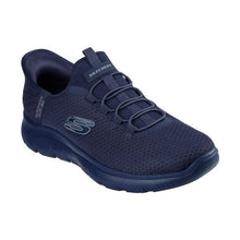 Load image into Gallery viewer, SKECHERS MENS SLIP IN SUMMITS HIGH RANGE DARK NAVY