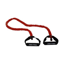 Load image into Gallery viewer, URBAN FITNESS SAFETY RESISTANCE TUBE RED (MEDIUM)
