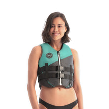 Load image into Gallery viewer, JOBE WOMENS NYLON VEST VINTAGE TEAL