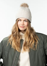 Load image into Gallery viewer, BARTS WOMENS AUGUSTIA BEANIE BEIGE ONE SIZE