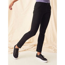 Load image into Gallery viewer, SO DENIM LILY SLIM STRETCH CHINO TROUSERS REGULAR LENGTH NAVY