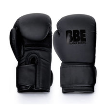 Load image into Gallery viewer, BBE MATTE BLACK SPARRING/BAG GLOVE