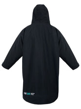 Load image into Gallery viewer, TWO BARE FEET JUNIOR CHANGING ROBE AND MAT -BLACK/TEAL