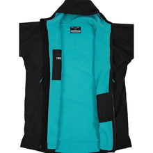 Load image into Gallery viewer, TWO BARE FEET JUNIOR CHANGING ROBE AND MAT -BLACK/TEAL