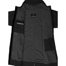 Load image into Gallery viewer, TWO BARE FEET JUNIOR ELEMENTAL WATERPROOF SLIMLINE CHANGING ROBE BLACK/CHARCOAL 10-14