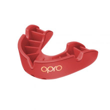 Load image into Gallery viewer, OPRO ADULT G5 BRONZE MOUTHGUARD RED