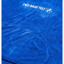 Load image into Gallery viewer, TWO BARE FEET ADULT TOWELLING ROBE BLUE