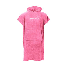 Load image into Gallery viewer, TWO BARE FEET ADULT TOWELLING ROBE HOT PINK