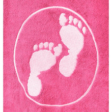 Load image into Gallery viewer, TWO BARE FEET ADULT TOWELLING ROBE HOT PINK