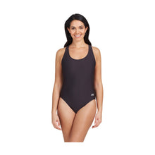 Load image into Gallery viewer, ZOGGS LADIES COTTESLOE FLYBACK BLACK