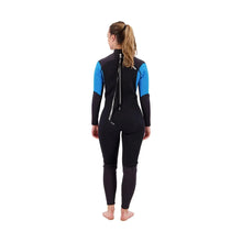 Load image into Gallery viewer, CRESSI MOREA LADIES MONOPIECE WETSUIT BLACK/TURQUOISE