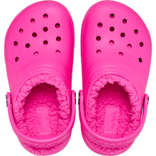 Load image into Gallery viewer, CROCS TODDLER CLASSIC LINED CLOG PINK