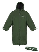 Load image into Gallery viewer, TWO BARE FEET CHANGING DRY ROBE AND MAT FOREST GREEN/ BLACK