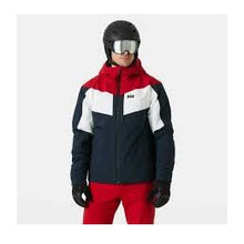 Load image into Gallery viewer, HELLY HANSEN CARV LIFALOFT 2.0 SKI JACKET NAVY